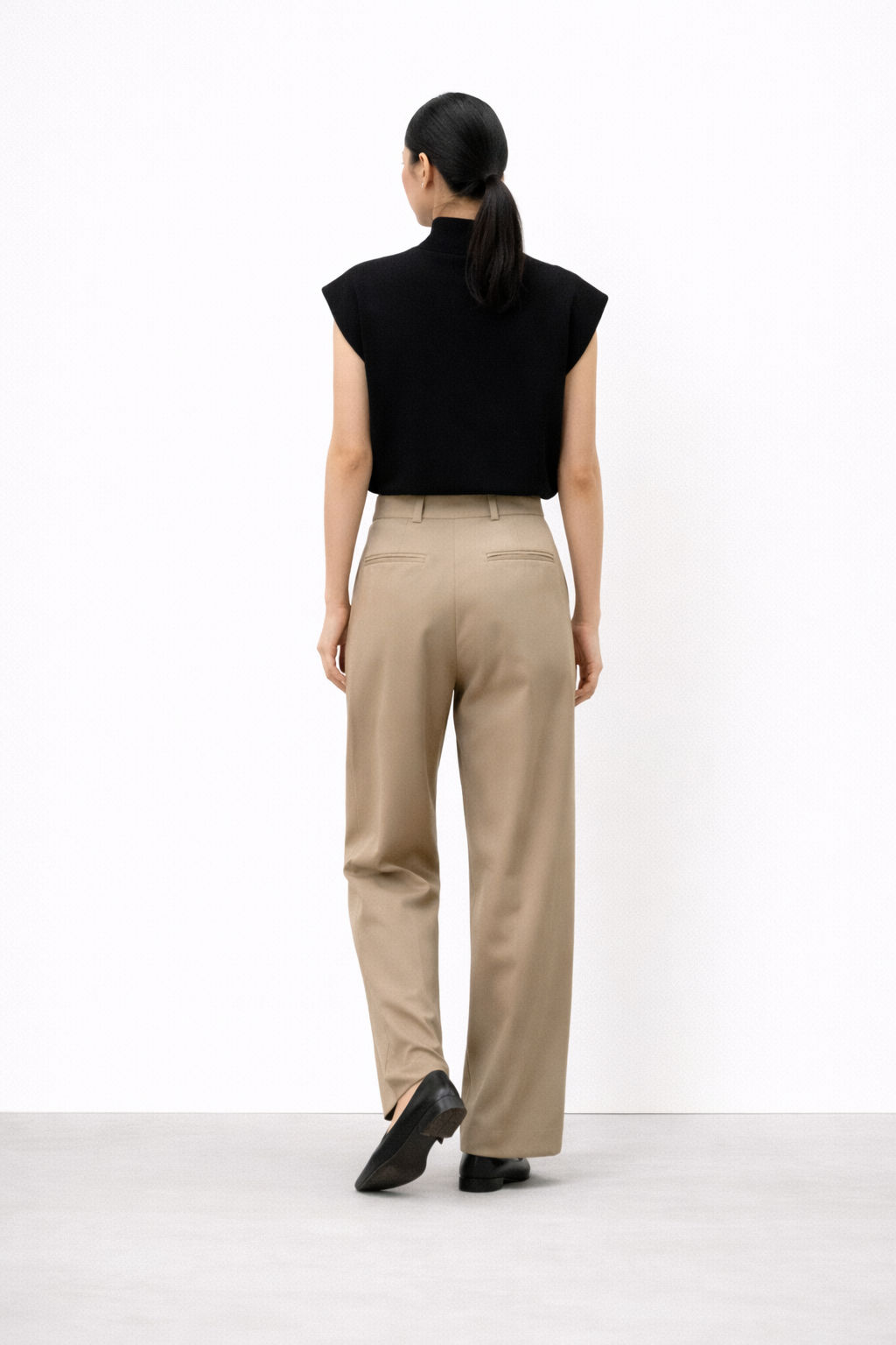 Mock Neck Knit Top