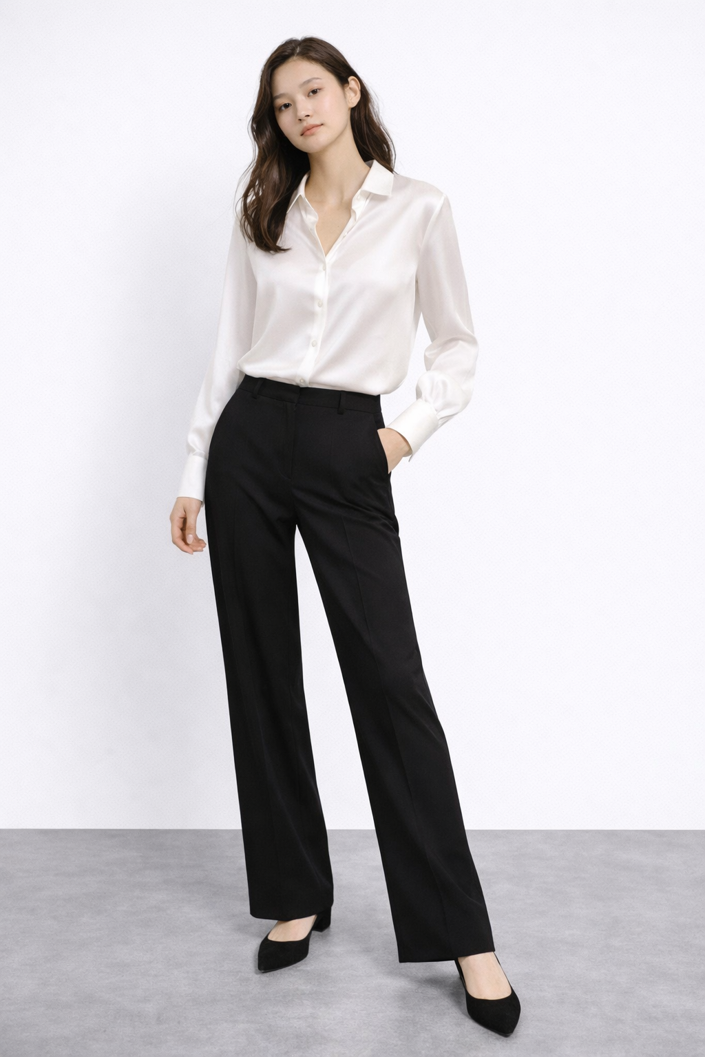 Satin Essential Blouse