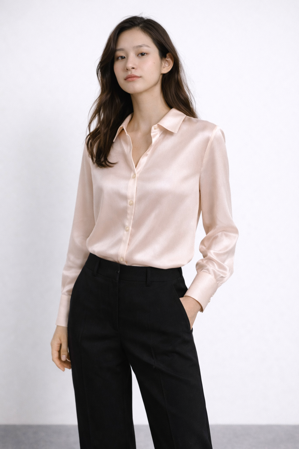 Satin Essential Blouse