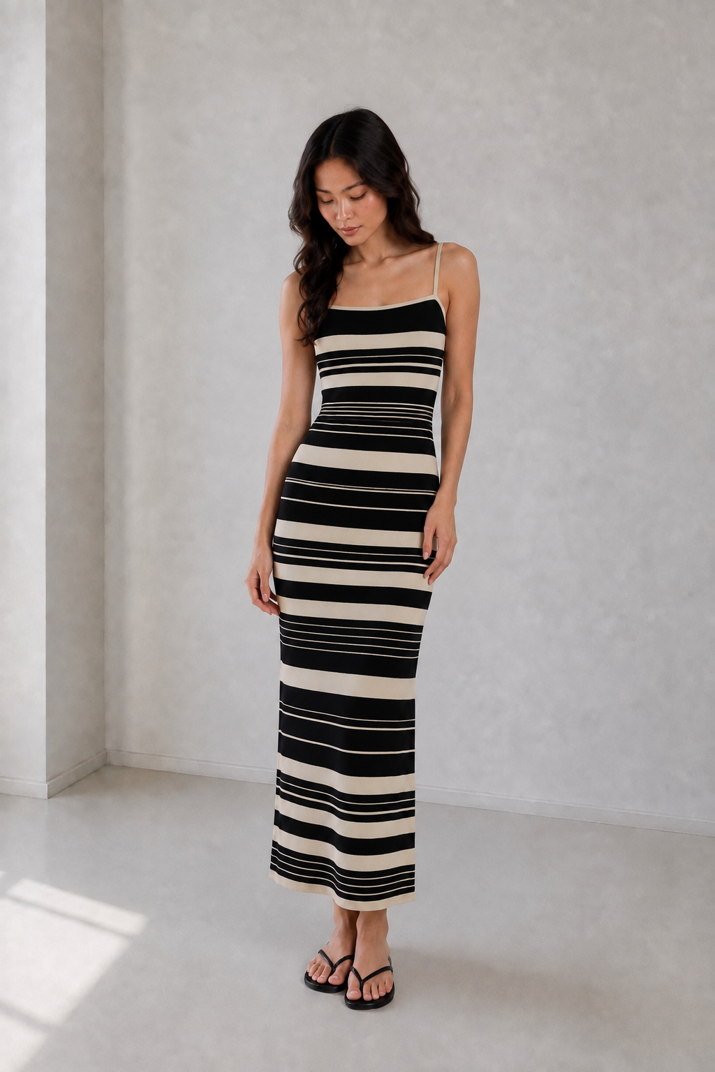Stripe Knit Dress