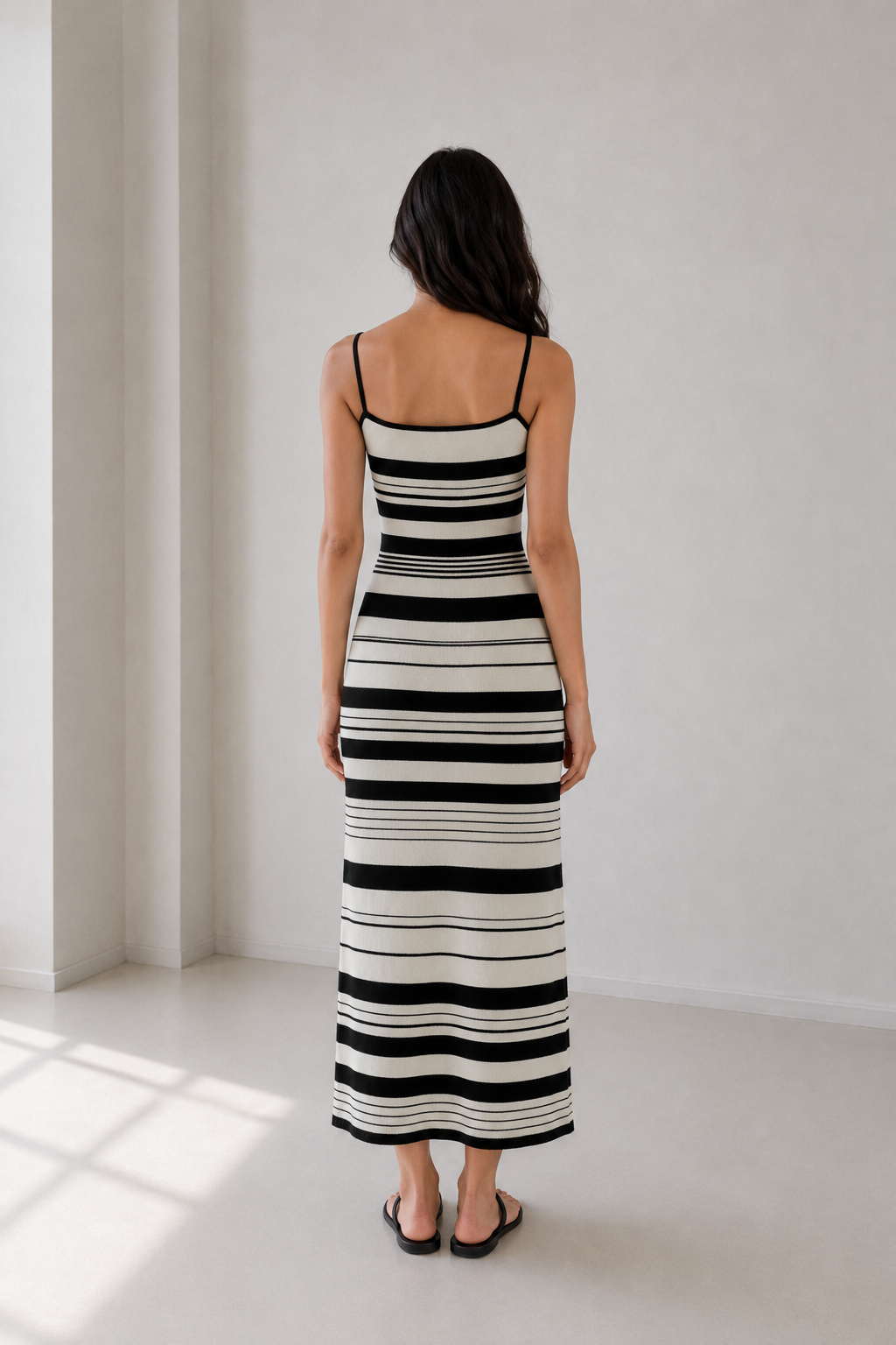 Stripe Knit Dress