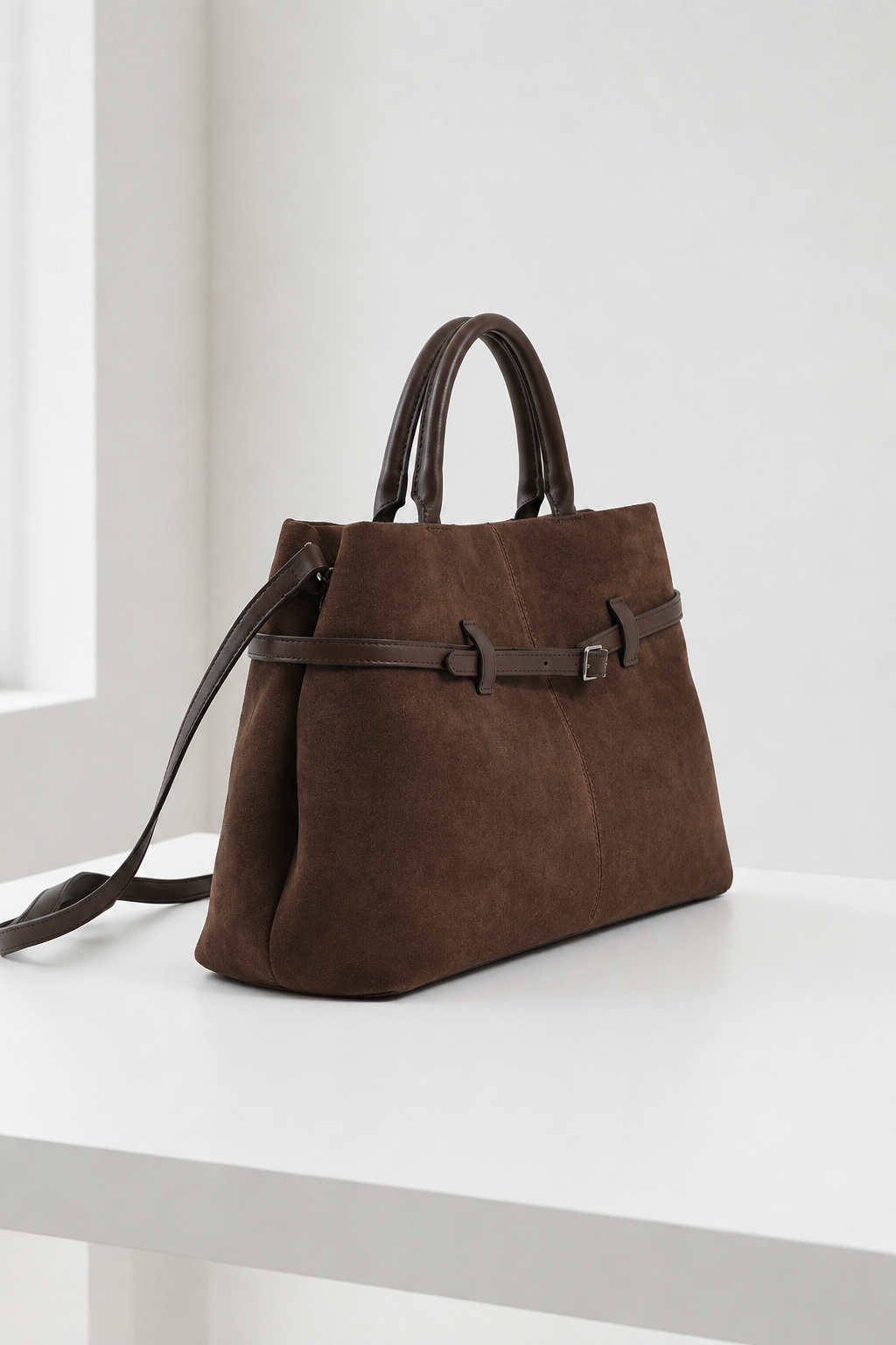 Suede Tote