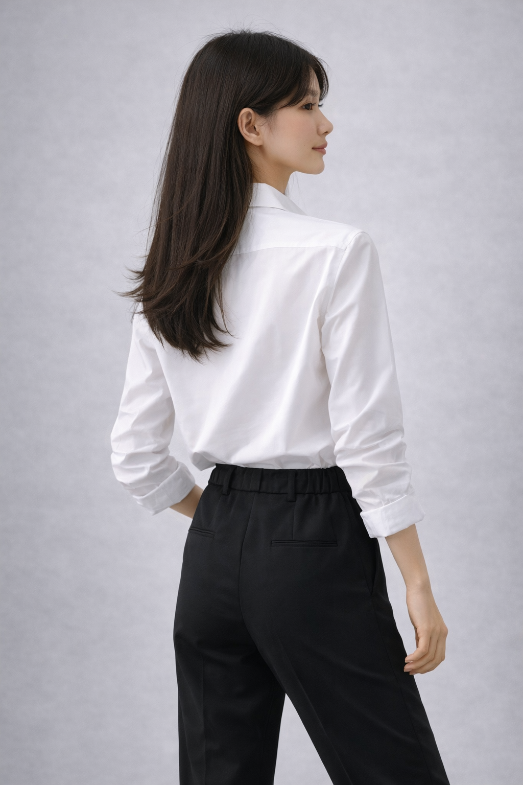 Straight-Leg Trousers