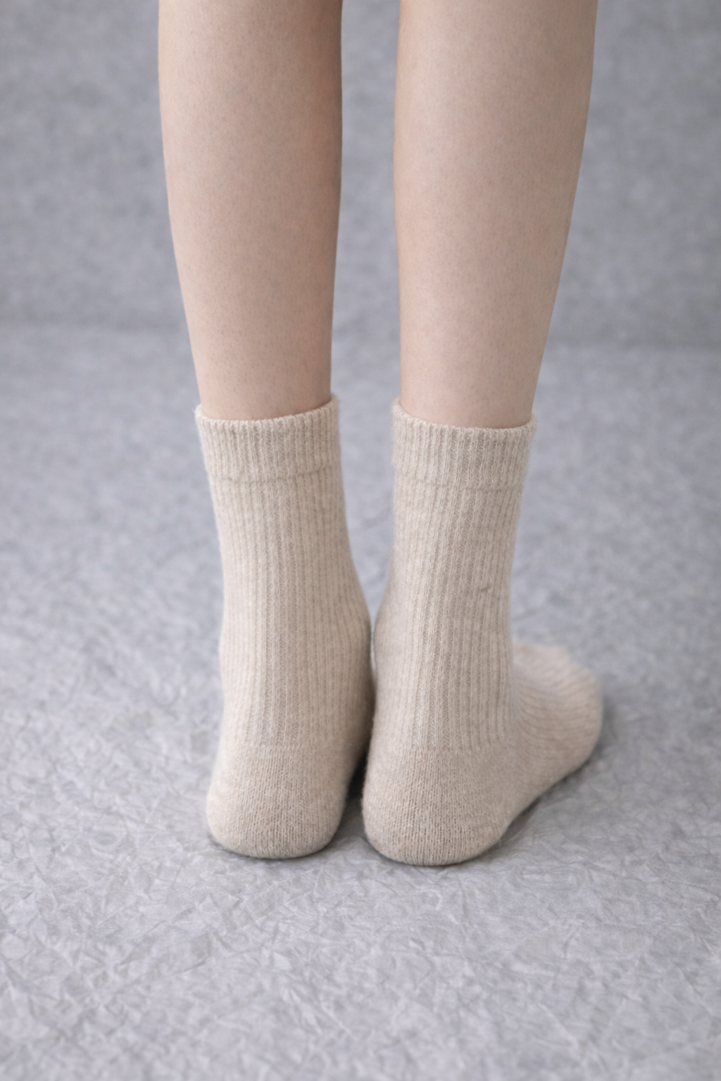 Earth Tone Ribbed Socks