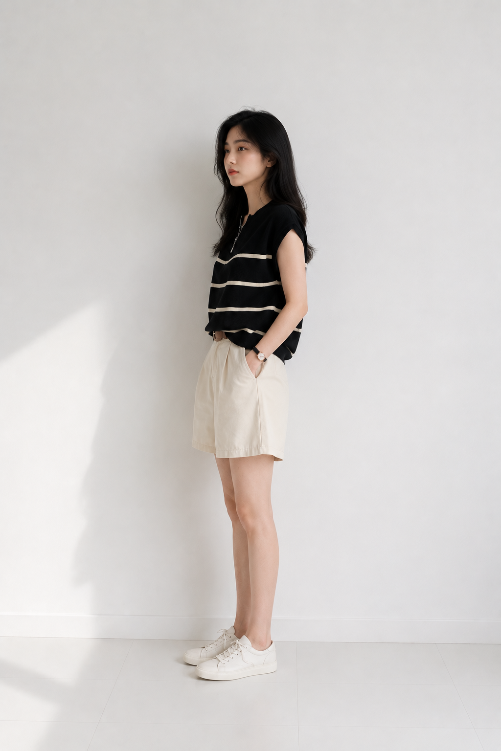 Sienna Zip Knit Top