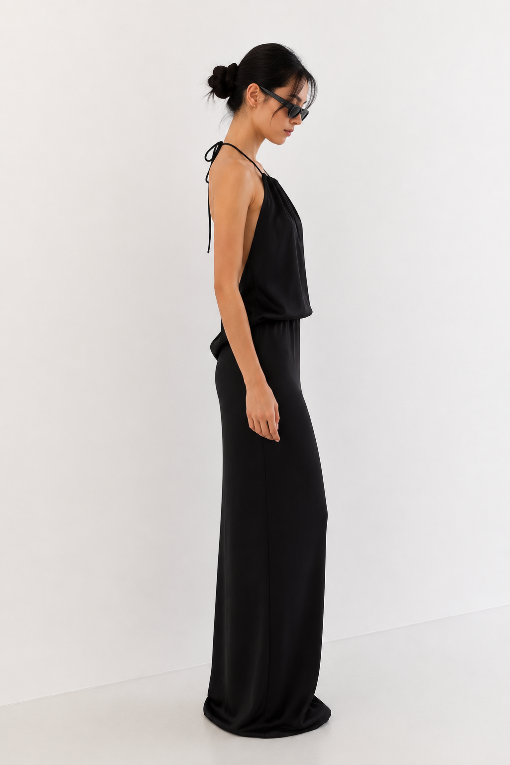 Open-Back Halter Maxi Sets