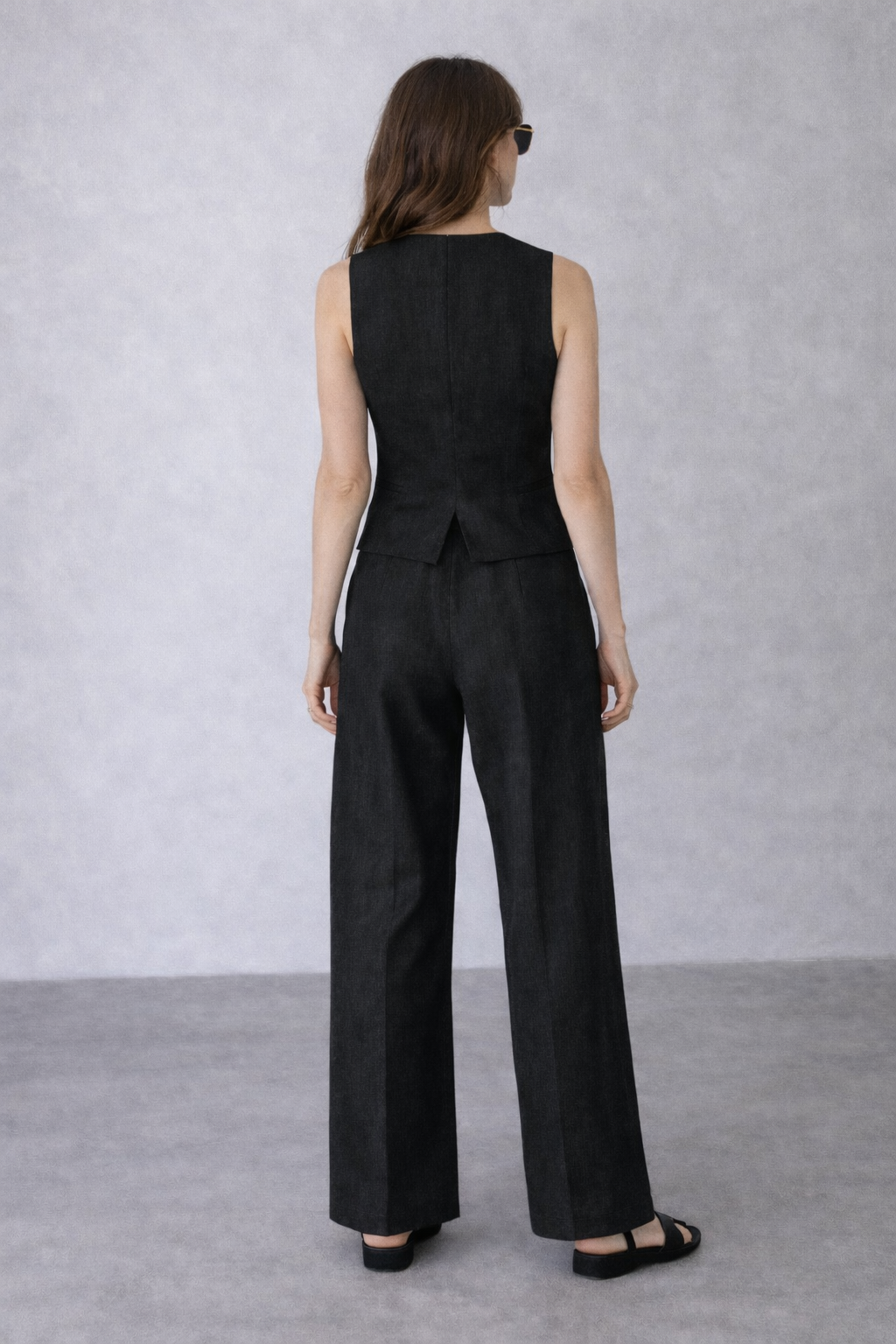 Linen Tailors Two Piece Set