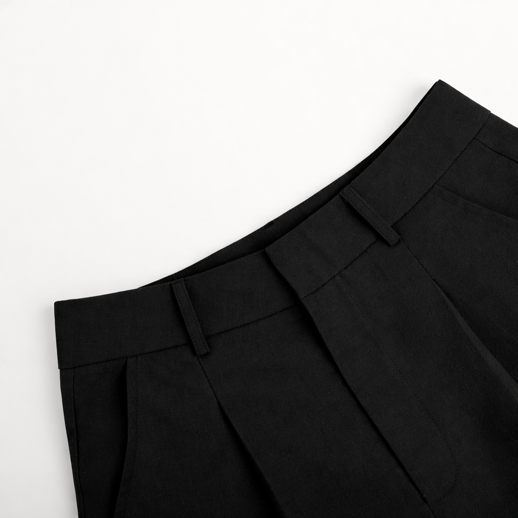 Linen Tailor Set with Shorts