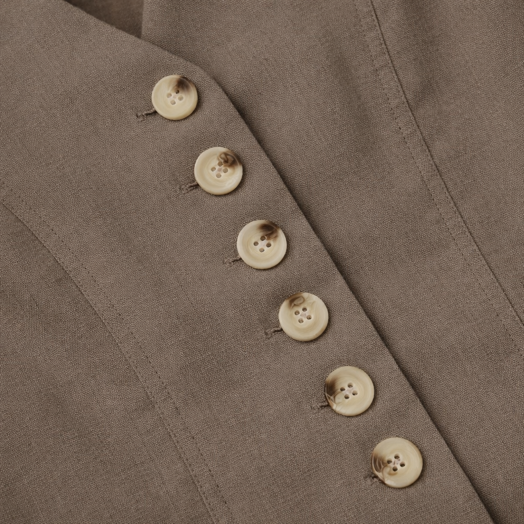 Linen Tailor Set with Shorts