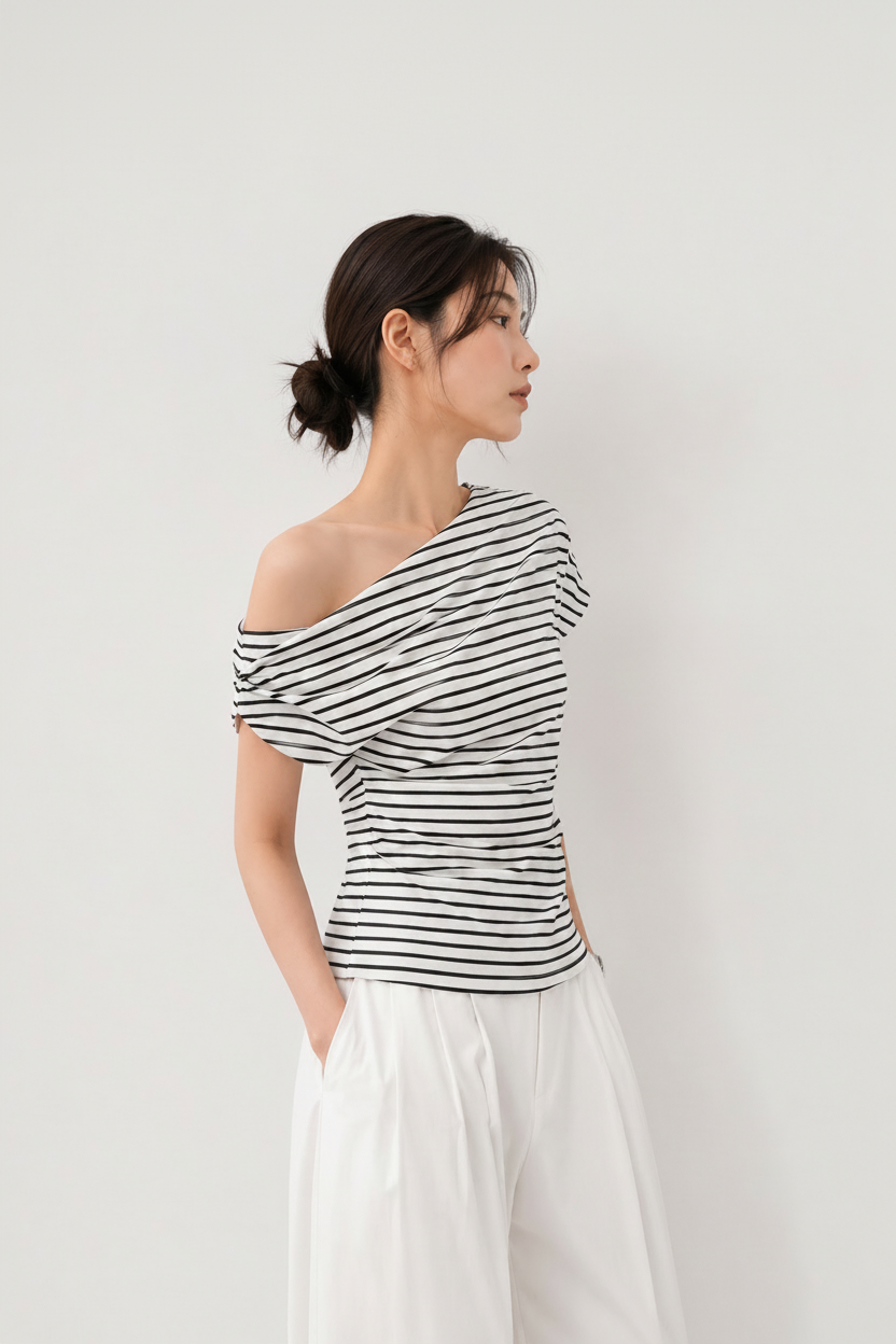 Off Shoulder Short Sleeve 1.5