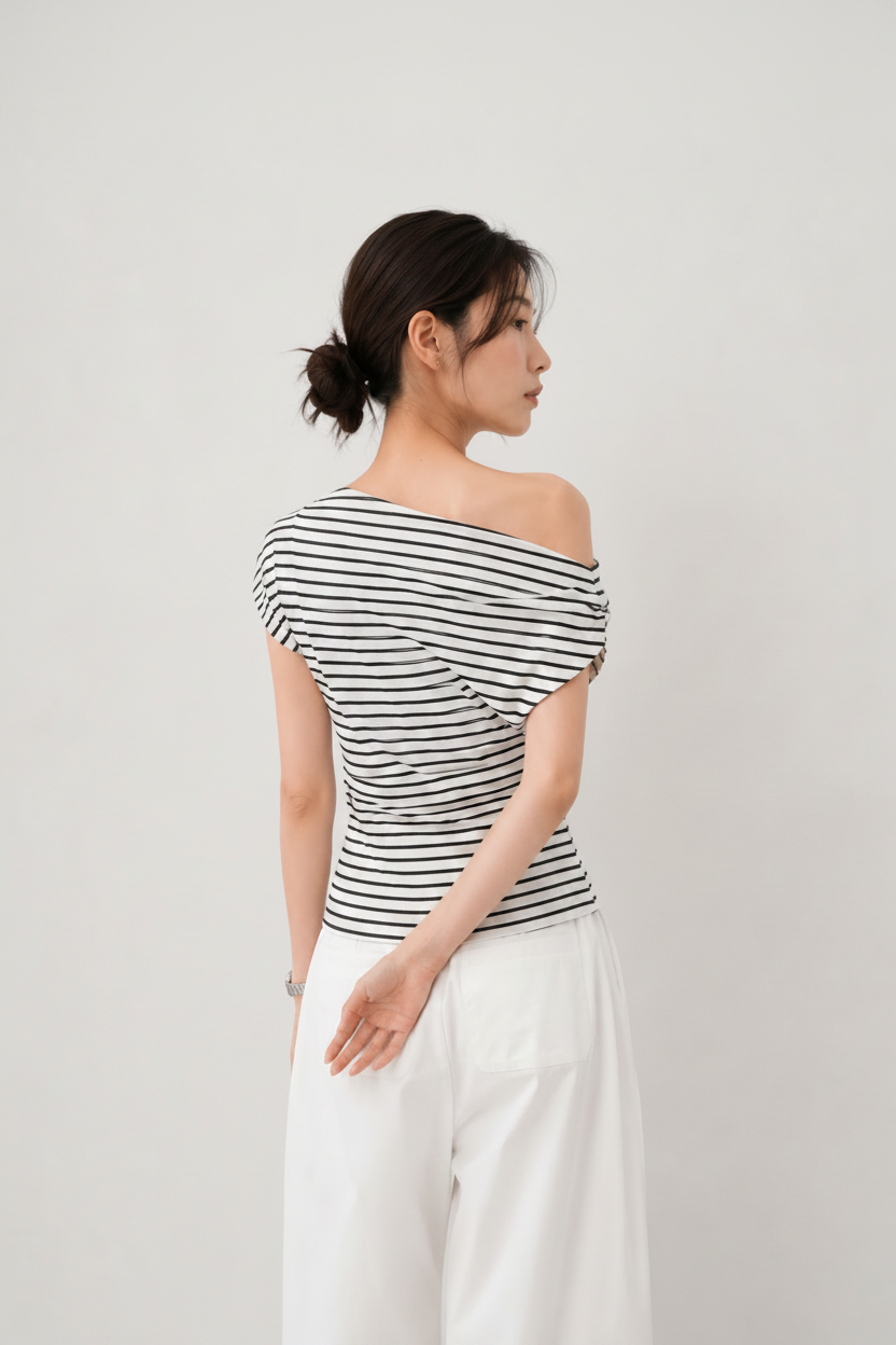 Off Shoulder Short Sleeve 1.5