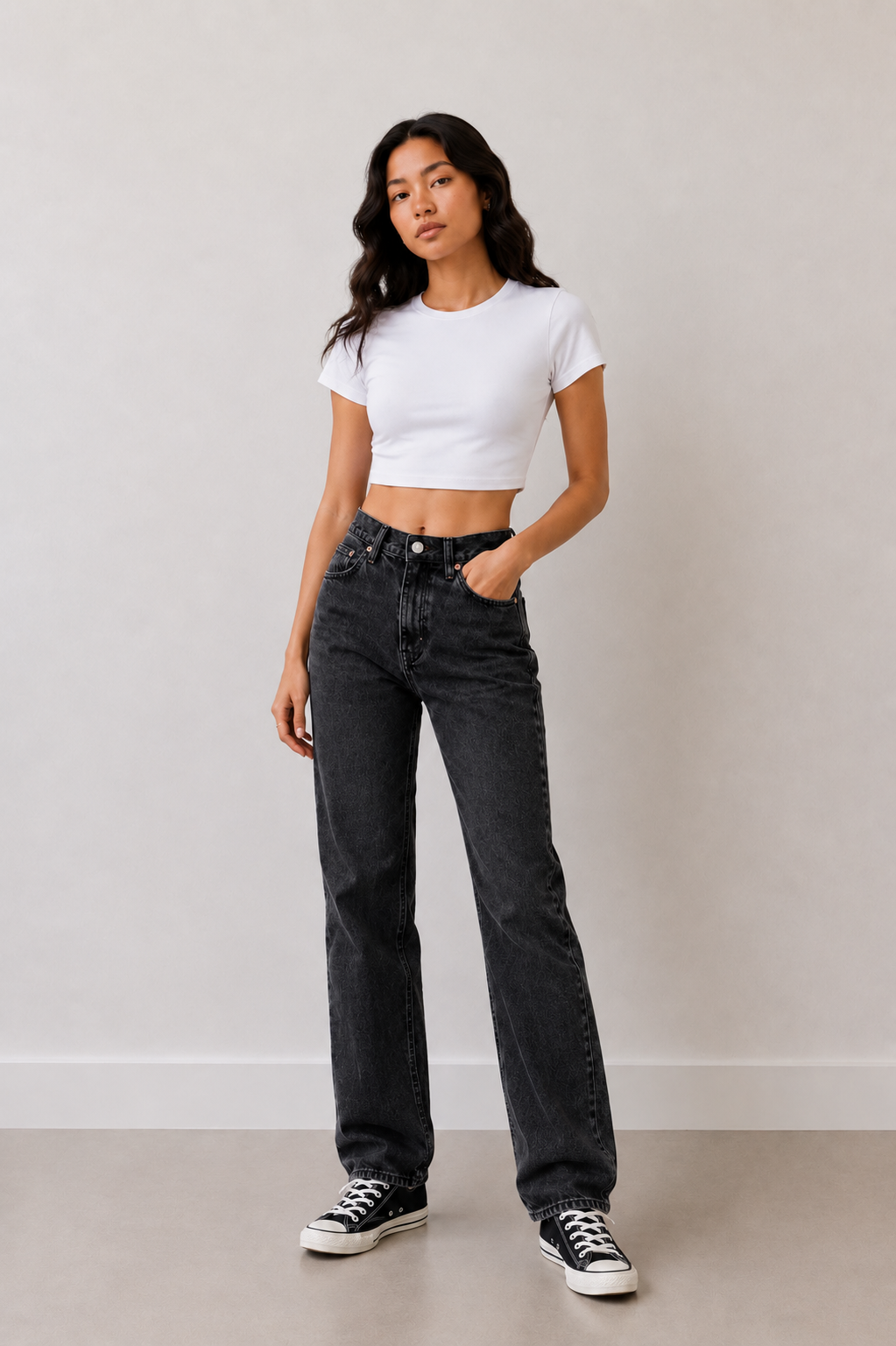 Relaxed Straight Jeans