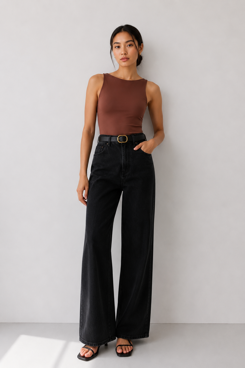 High Neck Tank Top