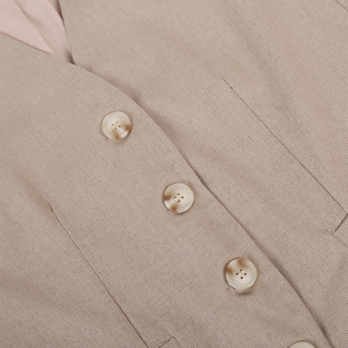 Linen Tailors Two Piece Set